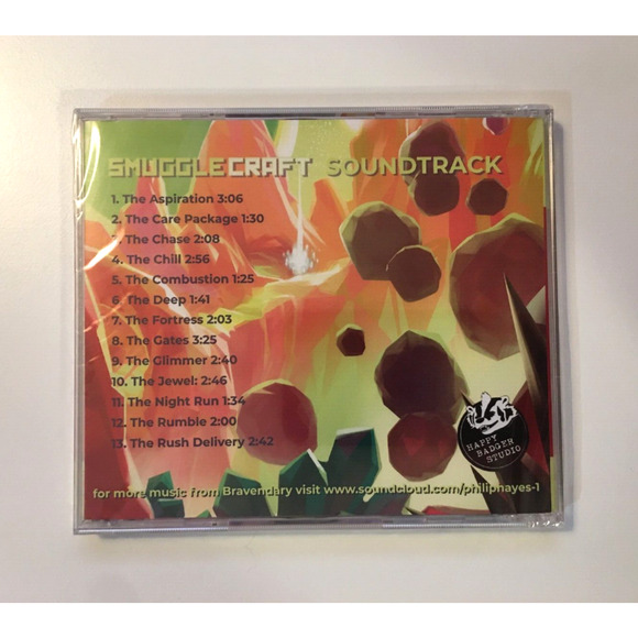 Smuggle Craft Soundtrack CD - Bravendary - Limited Run Games - New Sealed - Picture 2 of 4